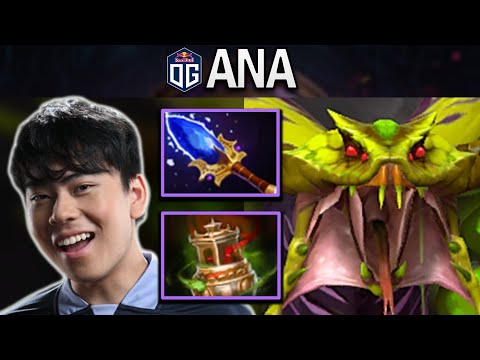 OG.ANA TRIES TO MID WITH VENOMANCER - DOTA 2 7.27 GAMEPLAY