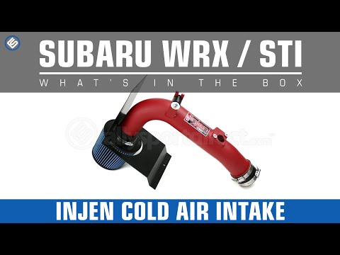 Injen 08-14 STI / WRX Cold Air Intake - Whats in the Box?