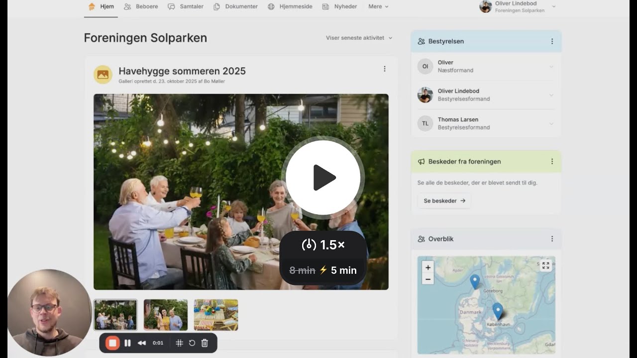 Produktopdatering: Mere personlig kommunikation, smartere begivenheder og nye BBR-data i Boligforeningsweb