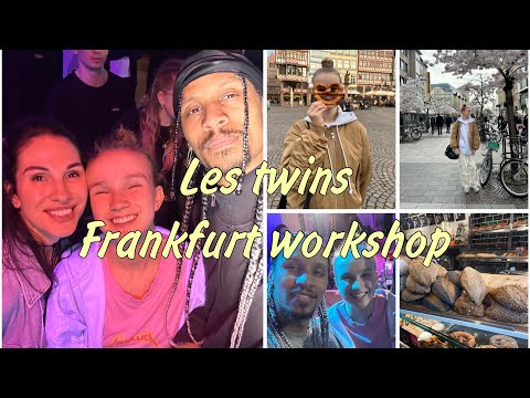 Les twins Frankfurt workshop🤪💕 My dream  came true 🤪💕