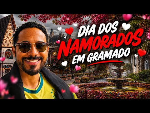 AO VIVO Movimento de GRAMADO pelo Dia dos Namorados e estreia do Brasil na Copa!!