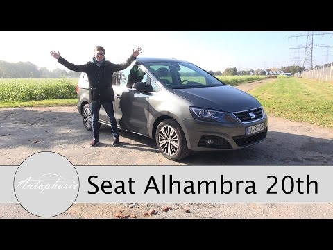 2016 Seat Alhambra 20th Anniversary 2.0 TDI (184 PS) Test / Familien-Van-Fahrbericht - Autophorie