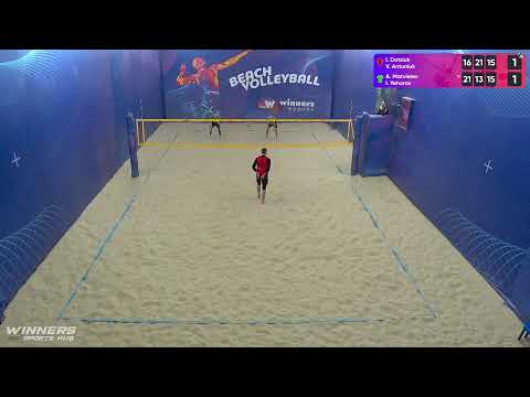 09:55 I. Datsiuk / V. Antoniuk - A. Matvieiev / I. Yehorov 10.12.2022 | Winners Beach Volleyball