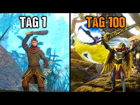 Ich habe 100 Tage SMALLAND gespielt und 100% abgeschlossen