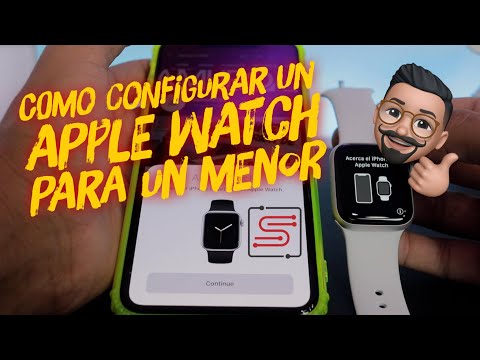 Cómo configurar un Apple Watch para niños