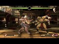 Mortal Kombat 9 Shao Kahn Shoulder Charge Combo On Goro PC