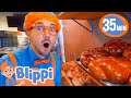 Blippi Learns How To Bake Bread At The Bakery BEST OF BLIPPI TOYS