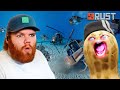 The Burnt Peanut CONFRONTS Hutch after Losing 7 Helis! (RUST)