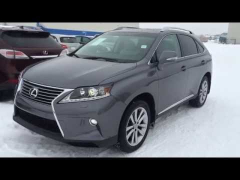 New Grey on Light Grey 2015 Lexus RX 350 AWD Technology Package Review - South Central Edmonton