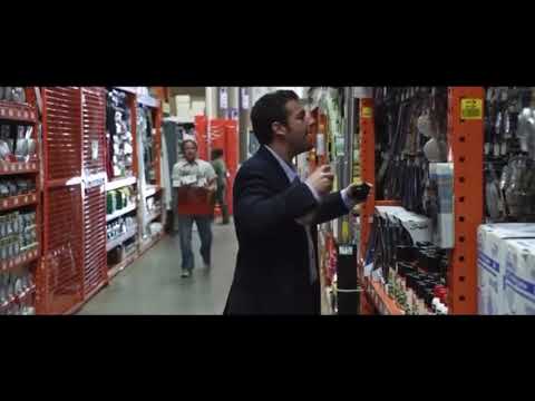 Bedtime Stories (2008) Tree Spray Funny Scene