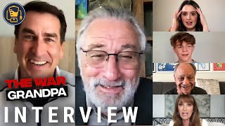The War With Grandpa Cast Interview: Robert De Niro, Rob Riggle, Laura Marano & More