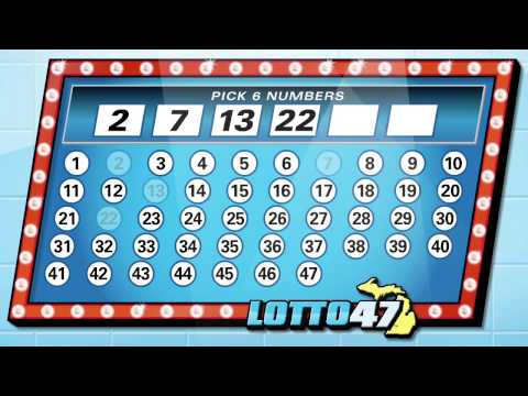 Michigan Lotto 47 Winning Numbers