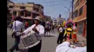 preview picture of video 'Inicio recorrido procesional Fiesta del Niño Jesús de Andahuaylas 2014. SJL-Lima (Perú) - ACUNIJA'