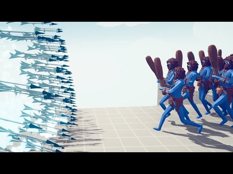 100x TRIBAL ARMY vs EVERY GOD - Totally Accurate Battle Simulator TABS