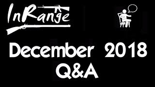 December 2018 Q&amp;A