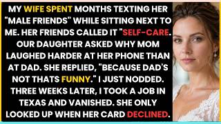 MY WIFE SPENT MONTHS TEXTING HER "MALE FRIENDS" WHILE SITTING NEXT TO ME. HER FRIENDS CALLED IT "