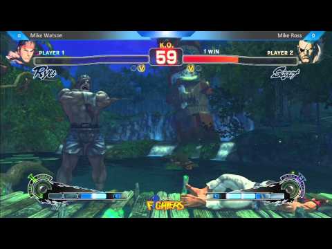 USF4 Mike Watson vs Mike Ross - Location Test