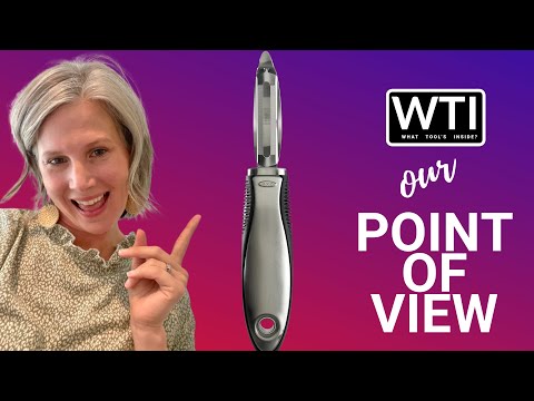 OXO SteeL Swivel Peeler - WTI product video review