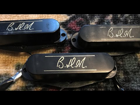 Dimarzio Brian May DP206 Pickups in a BMG Special Brian May Guitar Red Special