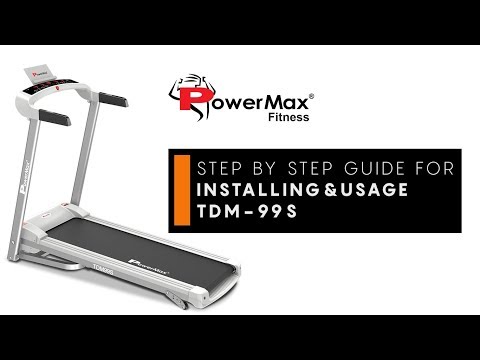 TDM-99S Powermax Motorized Treadmill