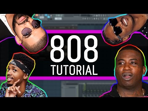 How To Make 808 Kick Drum Bass From Scratch -  NI Massive / FL Studio 12 Tutorial