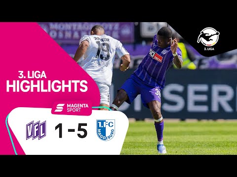 VfL Osnabrück - 1. FC Magdeburg | Highlights 3. Liga 21/22