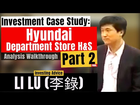 Loja de departamentos Hyundai H&S Parte 2, passo a passo da análise - Li Lu | CBS 2006【C:L.L Ep.24】