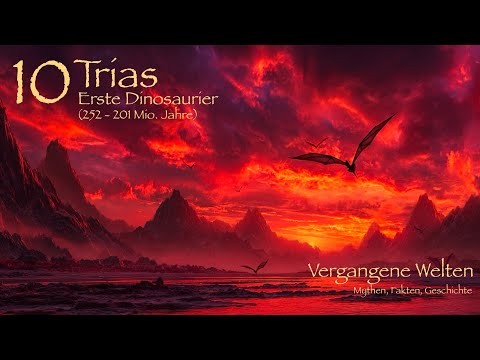 Trias 📜10 – Erste Dinosaurier, Flugsaurier und die Rückkehr des Lebens (252 – 201 Mio. Jahre)