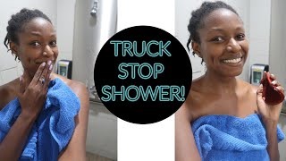 Showering at a Truck Stop!!! | charlycheer