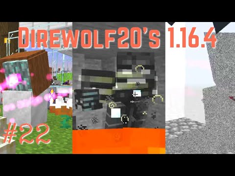Direwolf20 1.16 Ep 22 - Bossfights &Cake