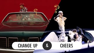 References that &quot;CHEERS&quot; MV makes to the &quot;CHANGE UP&quot; MV || SVT LEADERS
