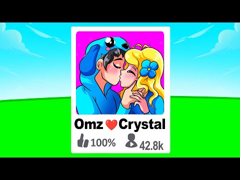 Playing Omz and Crystal LOVE GAMES in Roblox!