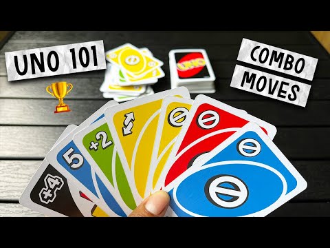 CLASSIC UNO 101 🏆 How To Win UNO With Combo Moves | UNO Gameplay Tip