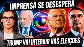 CASA CAIU ! IMPRENSA SE DESESPERA - TRUMP E MILEI VÃO INTERVIR NAS ELEIÇÕES DO BRASIL