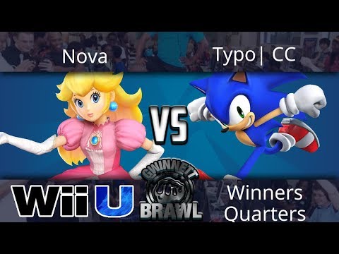 Gwinnett Brawl September 2018 - Nova(Peach) vs Typo| CC(Sonic) - Smash 4 Winners Quarters