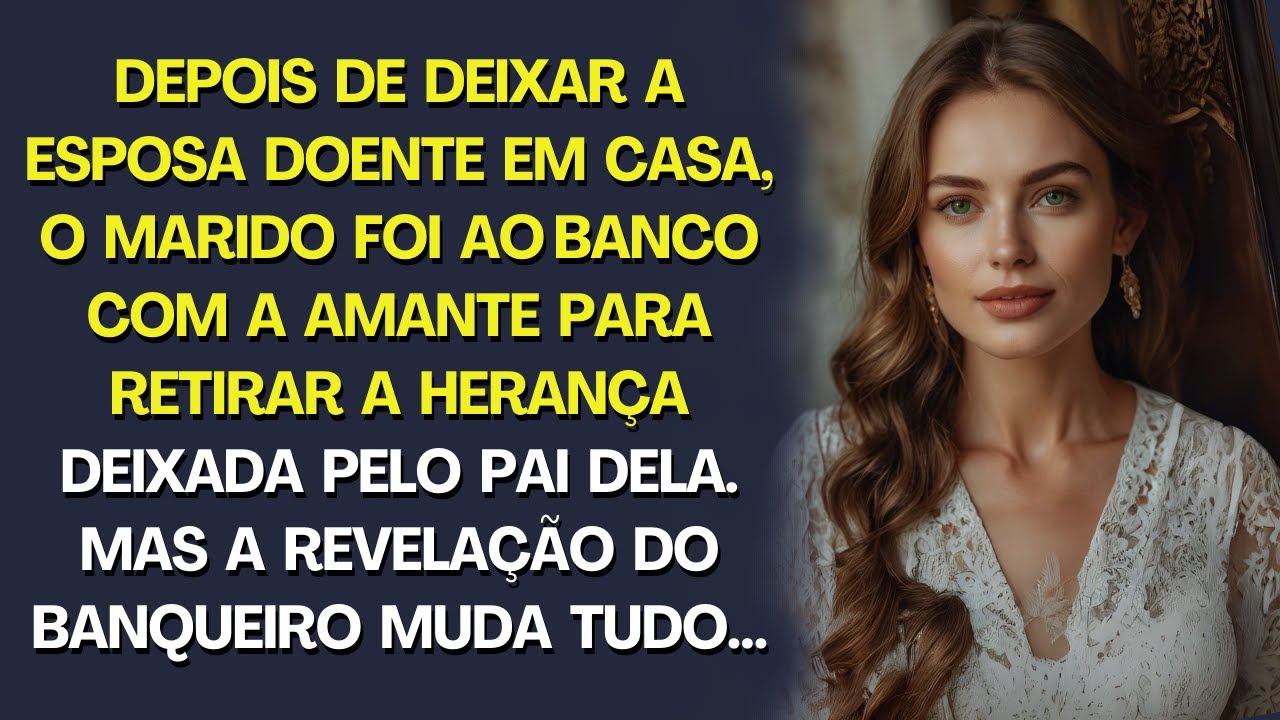 Após deixar a esposa doente em casa, o marido e a amante foram pegar a herança do pai dela. Mas…