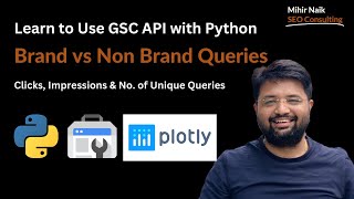 Visualize Branded vs Non Branded Queries 🚀 using GSC API & 🐍 Python