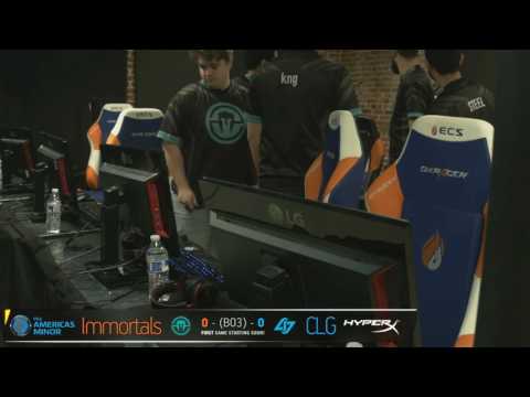 PGL Americas Minor | Day 3 | Immortals vs CLG | Game 1