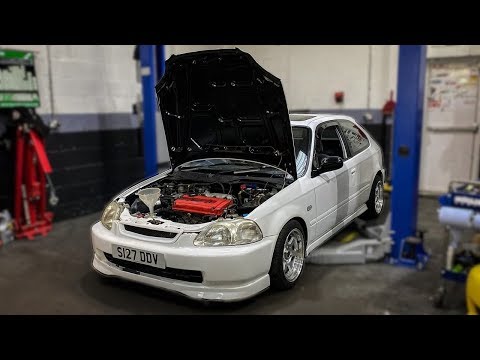 B16 IS FINALLY IN THE EJ9! *FIRST START*