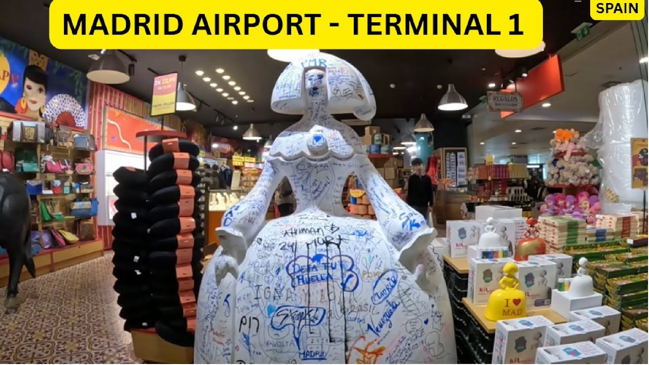 MADRID AIRPORT - TERMINAL 1 | ADOLFO SUAREZ  MADRID-BARAJAS AIRPORT|  SPAIN - 15 | BINU