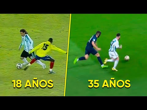 The MOST HUMILIATING Skills by Messi at Different Ages!