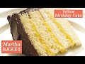 Martha Stewart S Yellow Birthday Cake With Orange Filling Martha Bakes Recipes