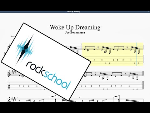 Woke Up Dreaming (2016) Rockschool Grade 7 Acoustic Guitar
