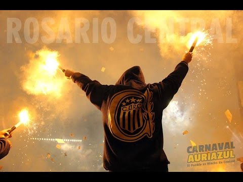 "Recibimiento Rosario Central vs Boca Jrs. Copa Total Sudamericana." Barra: Los Guerreros • Club: Rosario Central