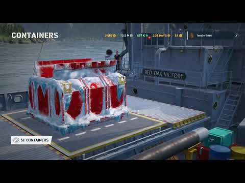 World of Warship Legends - 85 santa container opening