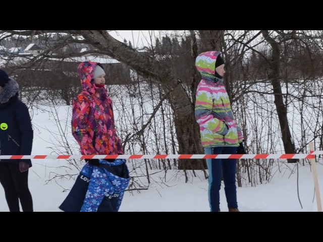"Мари лыжня - 2017" в д.Каменный Ключ. Видео 3