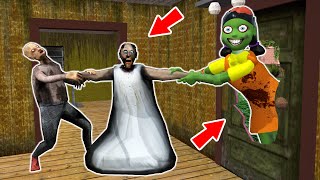 Zombie Doll vs Granny vs Grandpa - funny horror animation parody (compilation 5)