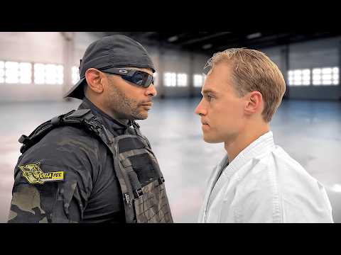 Navy SEAL Destroys Karate Black Belt In SECONDS
