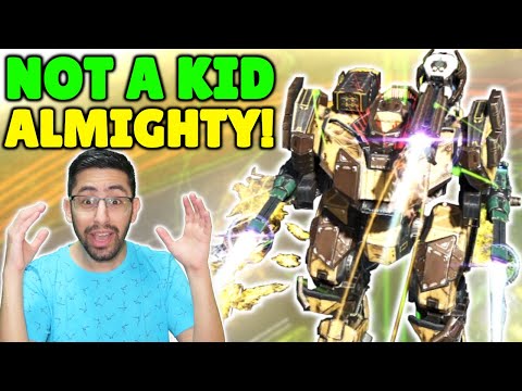 The Almighty KID Is Back! This Time With New Energy Machine Guns | War Robots Max Titan Gameplay WR