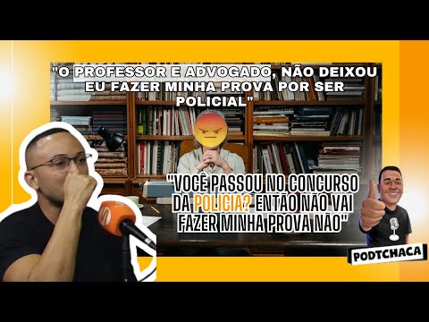 TEN SATURNINO : IMPEDIDO DE FAZER A PROVA POR SER POLICIAL